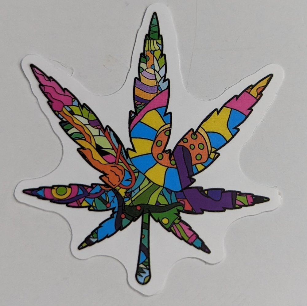 Pot Leaf Sticker